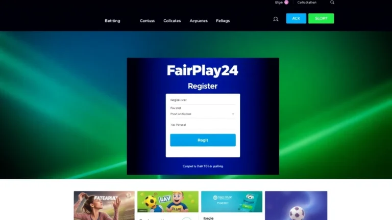How to Complete Your FairPlay24 Register and Start Betting Confidently