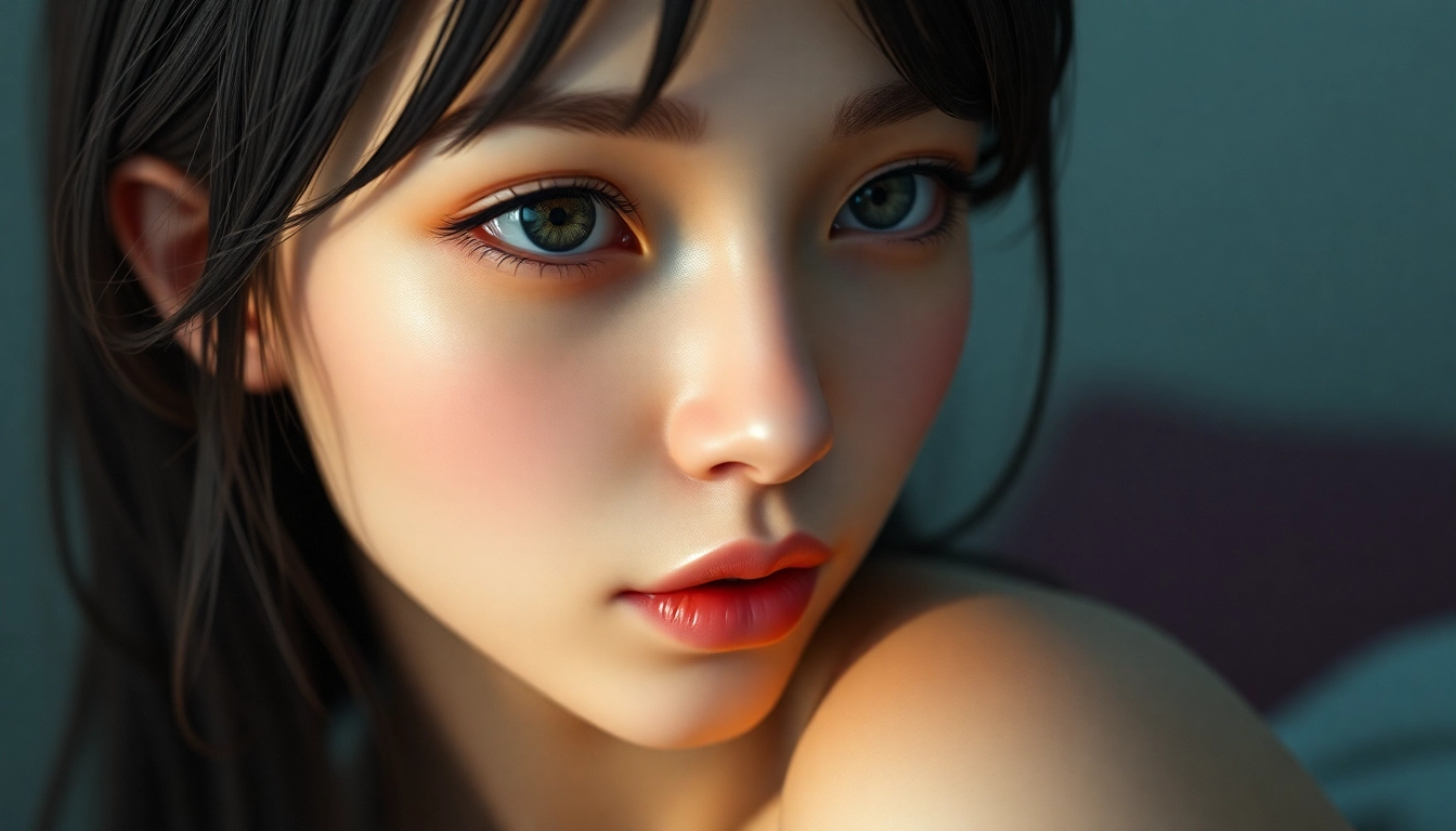Example of an advanced NSFW AI generator creating hyperrealistic, customizable figures with emotional expressions for immersive visuals.
