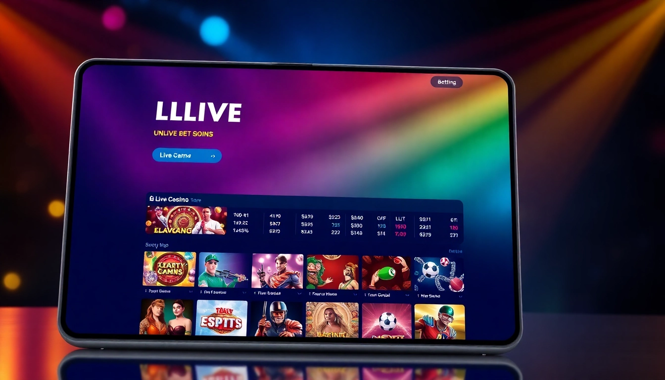 Sky Exchange ID verification showing secure login interface with colorful casino and sports betting elements for seamless access.