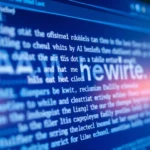 AI content humanization process showing text rewriting on a computer screen to bypass AI